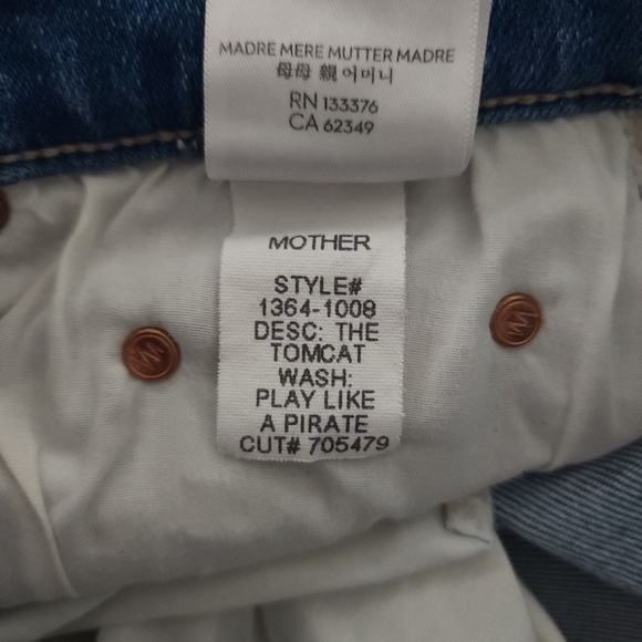 Mother The Tomcat Jeans in Play Like A Pirate - Picture 8 of 11